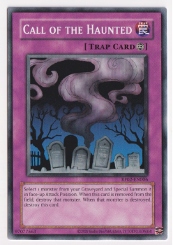 Call of the Haunted (Common) single card from Yu-Gi-Oh