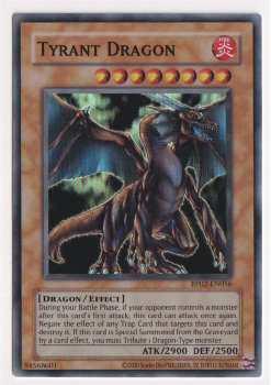 Tyrant Dragon (Super Rare) single card from Yu-Gi-Oh