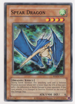 Spear Dragon (Common) single card from Yu-Gi-Oh