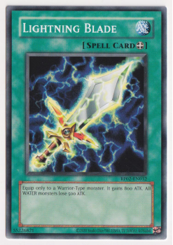 Lightning Blade (Common) single card from Yu-Gi-Oh