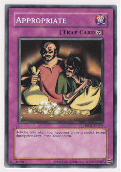 Appropriate (Common) single card from Yu-Gi-Oh