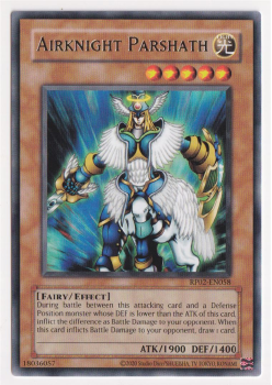 Airknight Parshath (Rare) single card from Yu-Gi-Oh