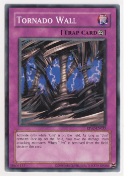 Tornado Wall (Common) single card from Yu-Gi-Oh