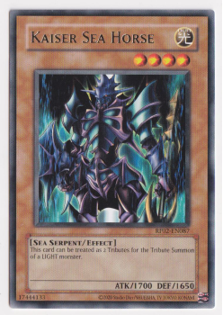 Kaiser Sea Horse (Rare) single card from Yu-Gi-Oh