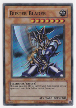 Buster Blader (Super Rare) single card from Yu-Gi-Oh