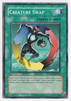 Creature Swap (Common) single card from Yu-Gi-Oh