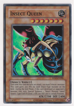 Insect Queen (Super Rare) single card from Yu-Gi-Oh