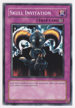 Skull Invitation (Common) single card from Yu-Gi-Oh