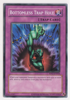 Bottomless Trap Hole (Common) single card from Yu-Gi-Oh