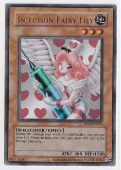 Injection Fairy Lily (Ultra Rare) single card from Yu-Gi-Oh