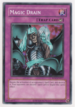 Magic Drain (Common) single card from Yu-Gi-Oh
