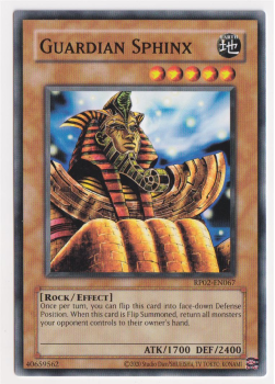 Guardian Sphinx (Common) single card from Yu-Gi-Oh
