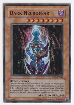 Dark Necrofear (Super Rare) single card from Yu-Gi-Oh