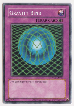 Gravity Bind (Common) single card from Yu-Gi-Oh