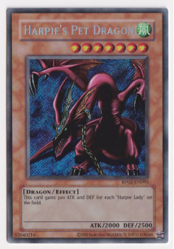 Harpie's Pet Dragon (Secret Rare) single card from Yu-Gi-Oh