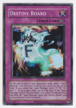 Destiny Board (Super Rare) single card from Yu-Gi-Oh