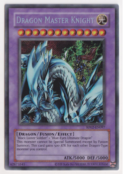 Dragon Master Knight (Secret Rare) single card from Yu-Gi-Oh