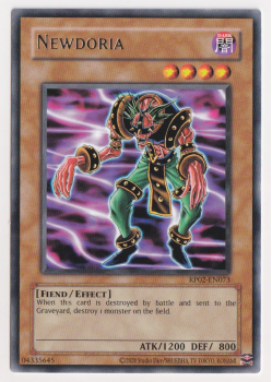 Newdoria (Rare) single card from Yu-Gi-Oh