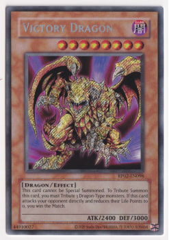Victory Dragon (Secret Rare) single card from Yu-Gi-Oh