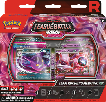Pokemon Team Rocket's Mewtwo EX League Battle Deck