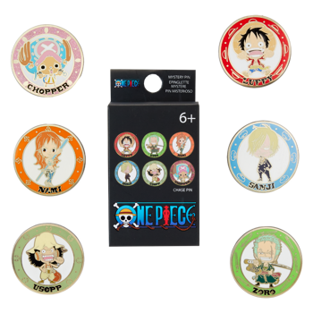 Blind Box Enamel Pins - One Piece Chibi Pins