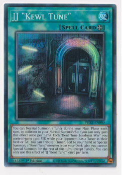 JJ Kewl Tune (Super Rare) single card from Yu-Gi-Oh!