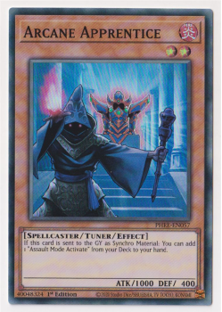Arcane Apprentice (Super Rare) single card from Yu-Gi-Oh!