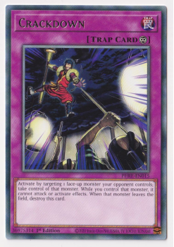 Crackdown (Rare) single card from Yu-Gi-Oh!