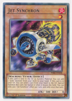 Jet Synchron (Rare) single card from Yu-Gi-Oh!
