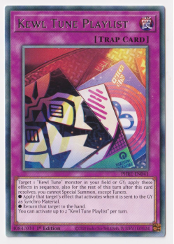 Kewl Tune Playlist (Rare) single card from Yu-Gi-Oh!