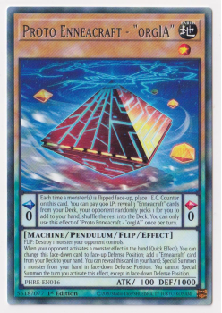 Proto Enneacraft - orgIA (Rare) single card from Yu-Gi-Oh!