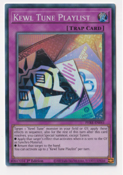 Kewl Tune Playlist (Super Rare) single card from Yu-Gi-Oh!
