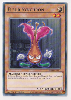 Fleur Synchron (Rare) single card from Yu-Gi-Oh!