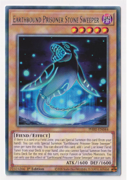 Earthbound Prisoner Stone Sweeper (Rare) single card from Yu-Gi-Oh!