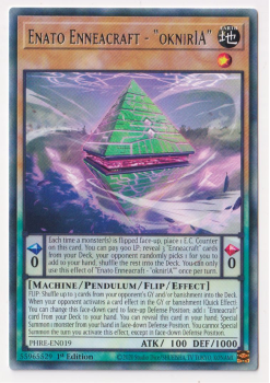 Enato Enneacraft - oknirIA (Rare) single card from Yu-Gi-Oh!
