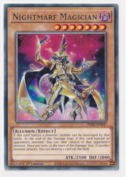 Nightmare Magician (Rare) single card from Yu-Gi-Oh!
