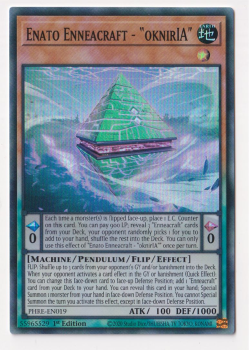 Enato Enneacraft - oknirIA (Super Rare) single card from Yu-Gi-Oh!
