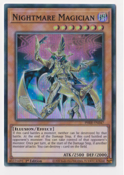 Nightmare Magician (Super Rare) single card from Yu-Gi-Oh!