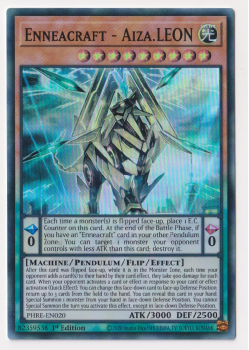 Enneacraft - Aiza.LEON (Super Rare) single card from Yu-Gi-Oh!