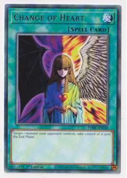 Change of Heart (Rare) single card from Yu-Gi-Oh!