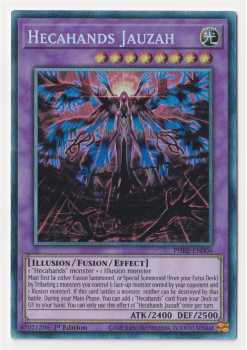 Hecahands Jauzah (Collector's Rare) single card from Yu-Gi-Oh!