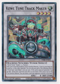 Kewl Tune Track Maker (Super Rare) single card from Yu-Gi-Oh!