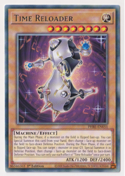 Time Reloader (Rare) single card from Yu-Gi-Oh!
