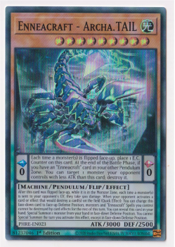 Enneacraft - Archa.TAIL (Super Rare) single card from Yu-Gi-Oh!