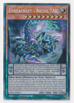 Enneacraft - Archa.TAIL (Collector's Rare) single card from Yu-Gi-Oh!
