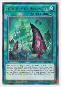 Terrors in the Hidden City (Rare) single card from Yu-Gi-Oh!