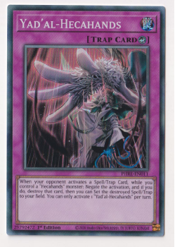 Yad'al-Hecahands (Super Rare) single card from Yu-Gi-Oh!