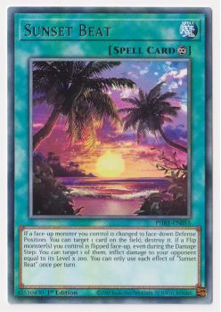 Sunset Beat (Rare) single card from Yu-Gi-Oh!