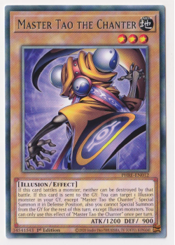 Master Tao the Chanter (Rare) single card from Yu-Gi-Oh!