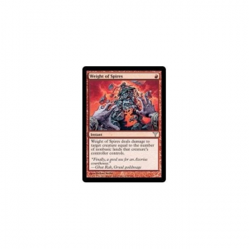 Weight of Spires : DISSENSION 078/180 - Magic the Gathering Single Card